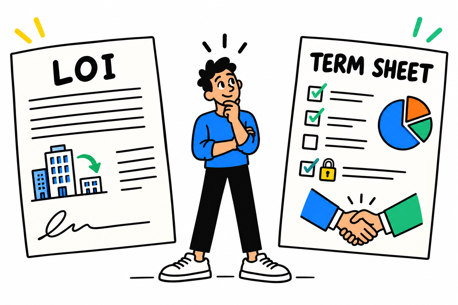 LOI vs. Term Sheet – What’s the Big Difference?